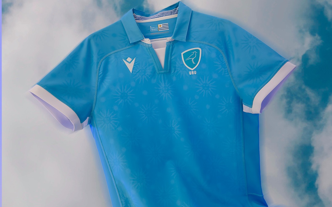 Macron presentó la nueva camiseta de Los Teros